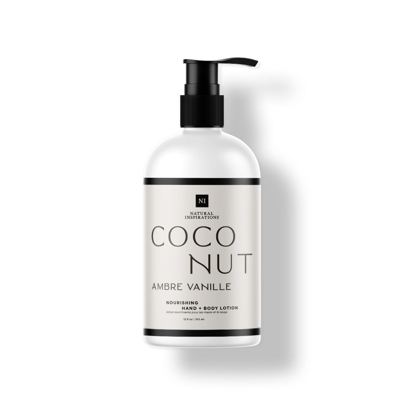 Coconut Ambre Vanille Hand + Body Lotion — front