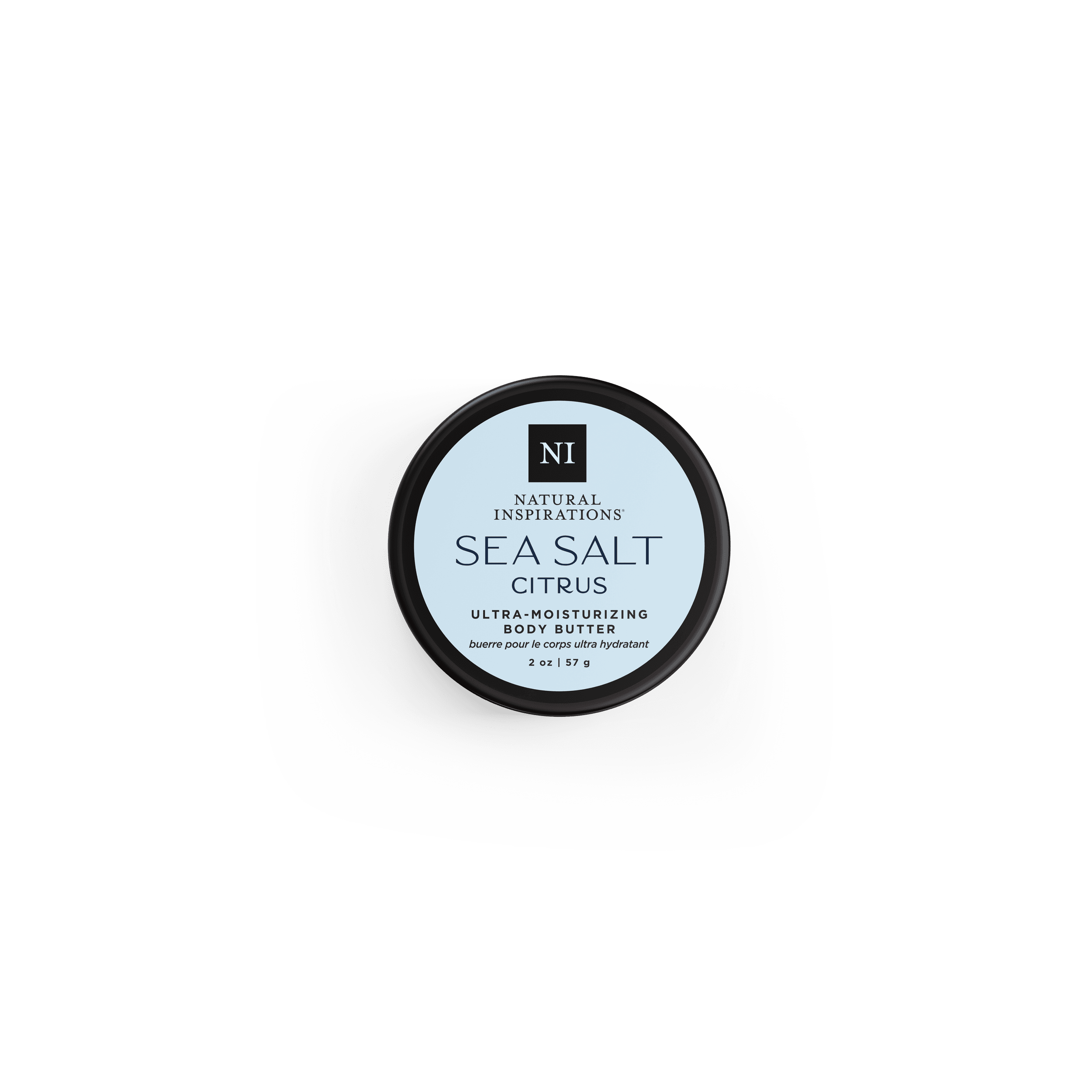 Sea Salt Citrus Mini Body Butter — front