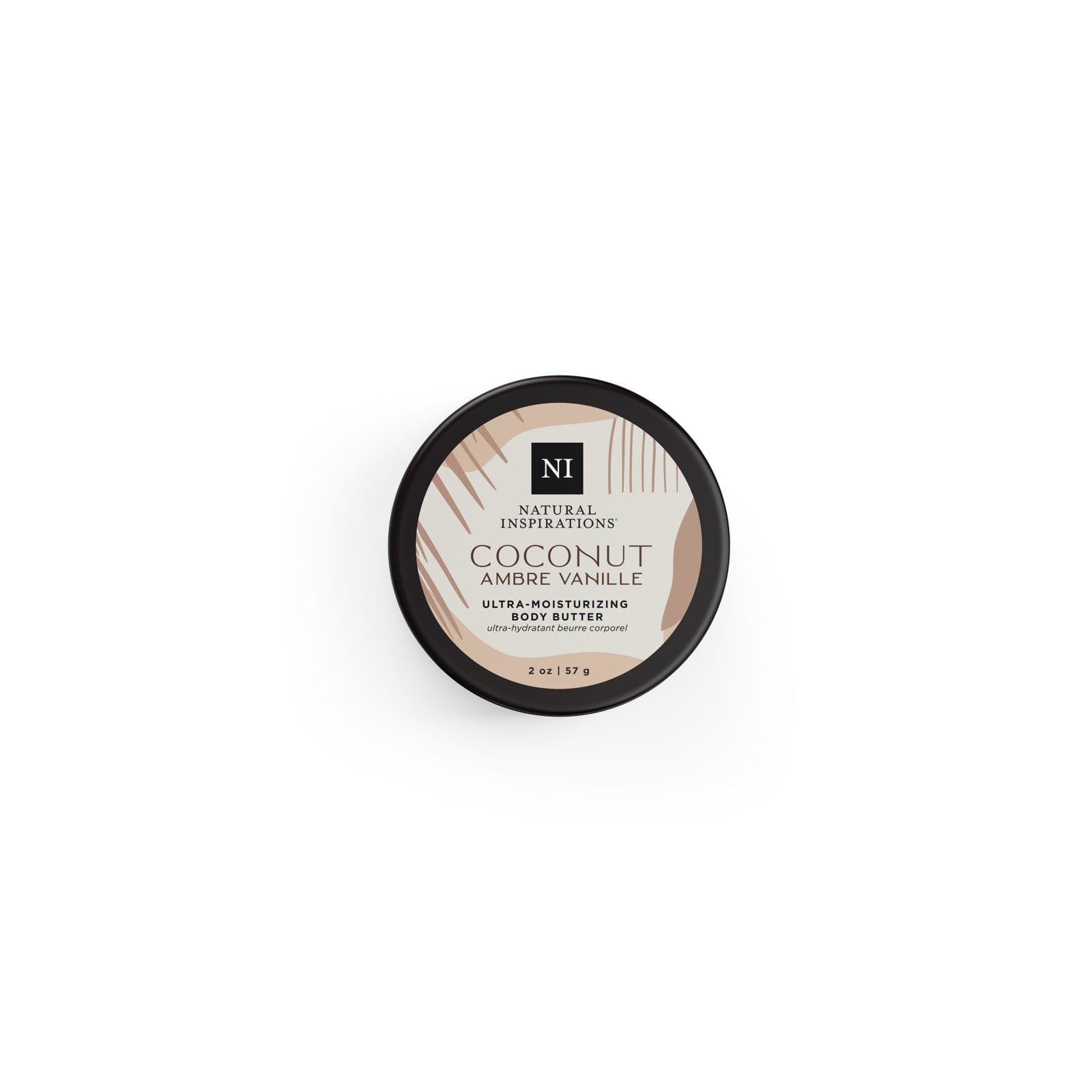 Coconut Ambre Vanille Mini Body Butter — front