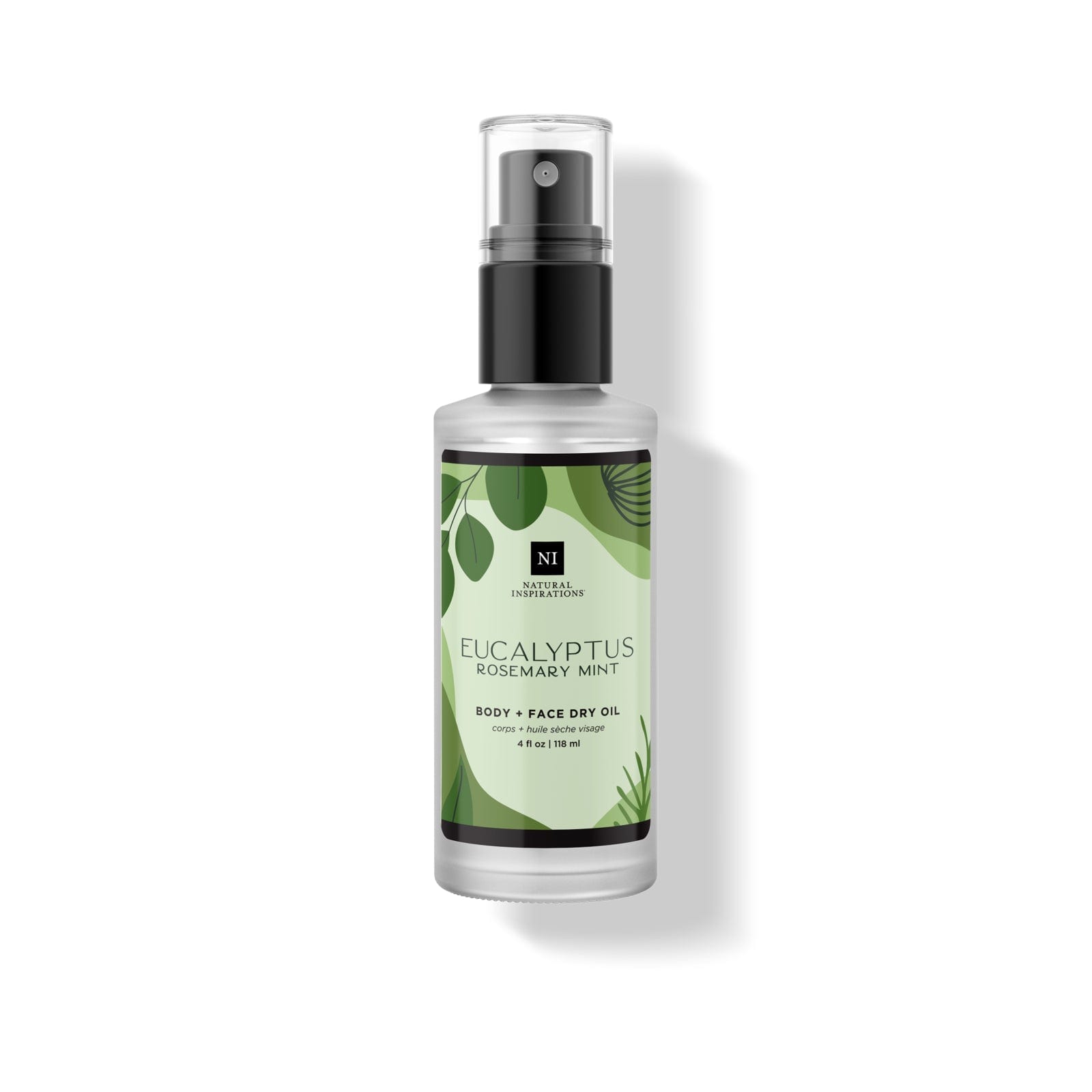 Eucalyptus Rosemary Mint Dry Oil — front