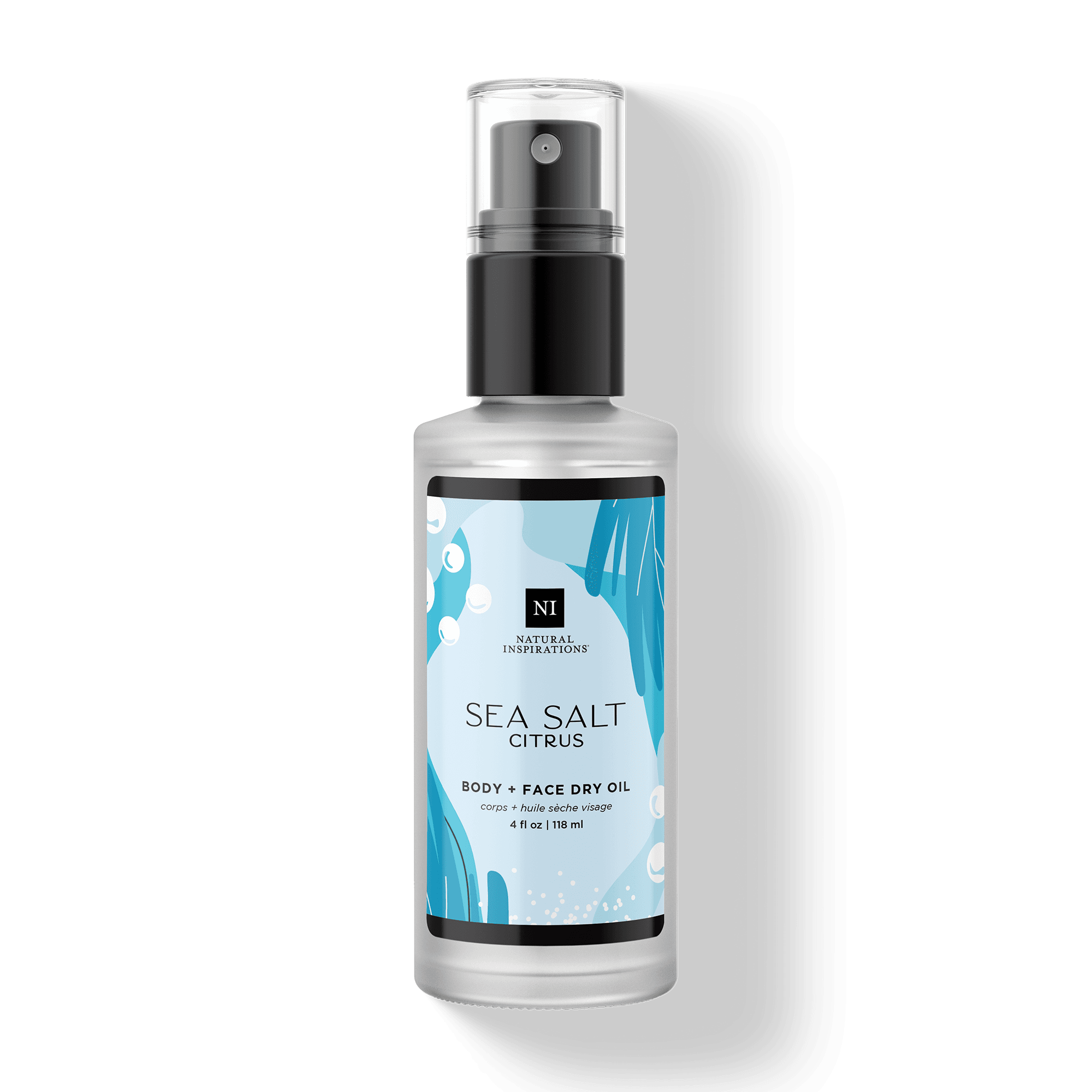 Sea Salt Citrus Dry Oil — front