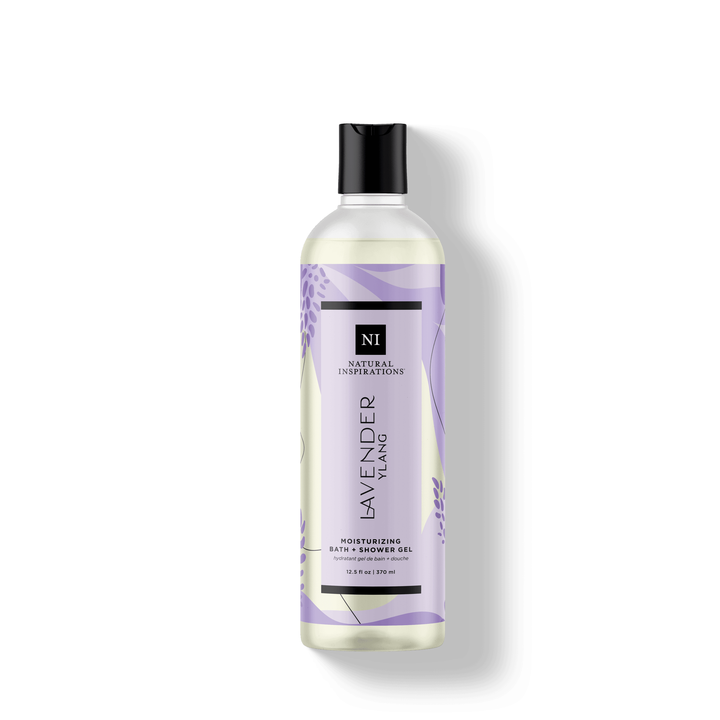 Lavender Ylang Bath + Shower Gel — front