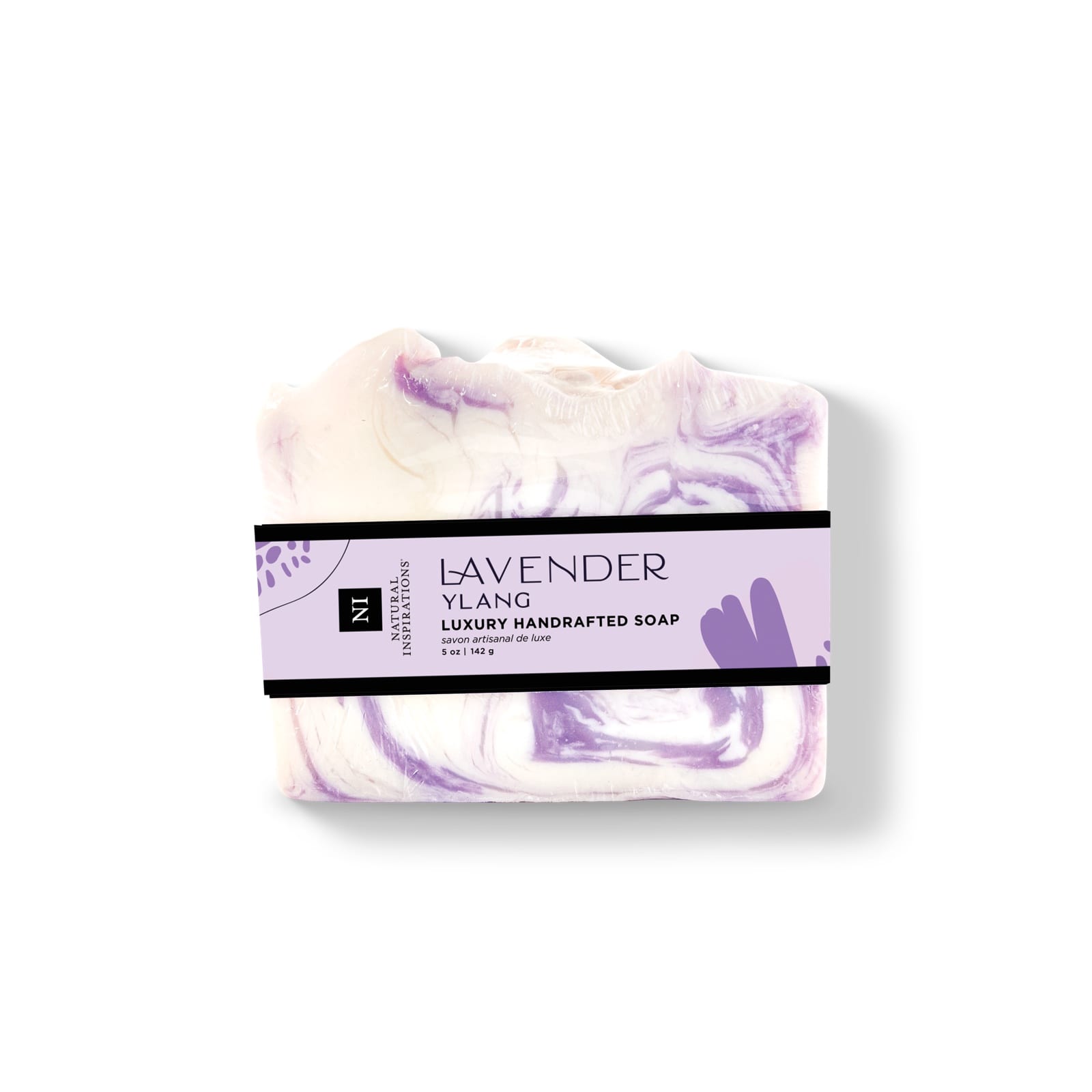 Lavender Ylang Handcrafted Soap — front