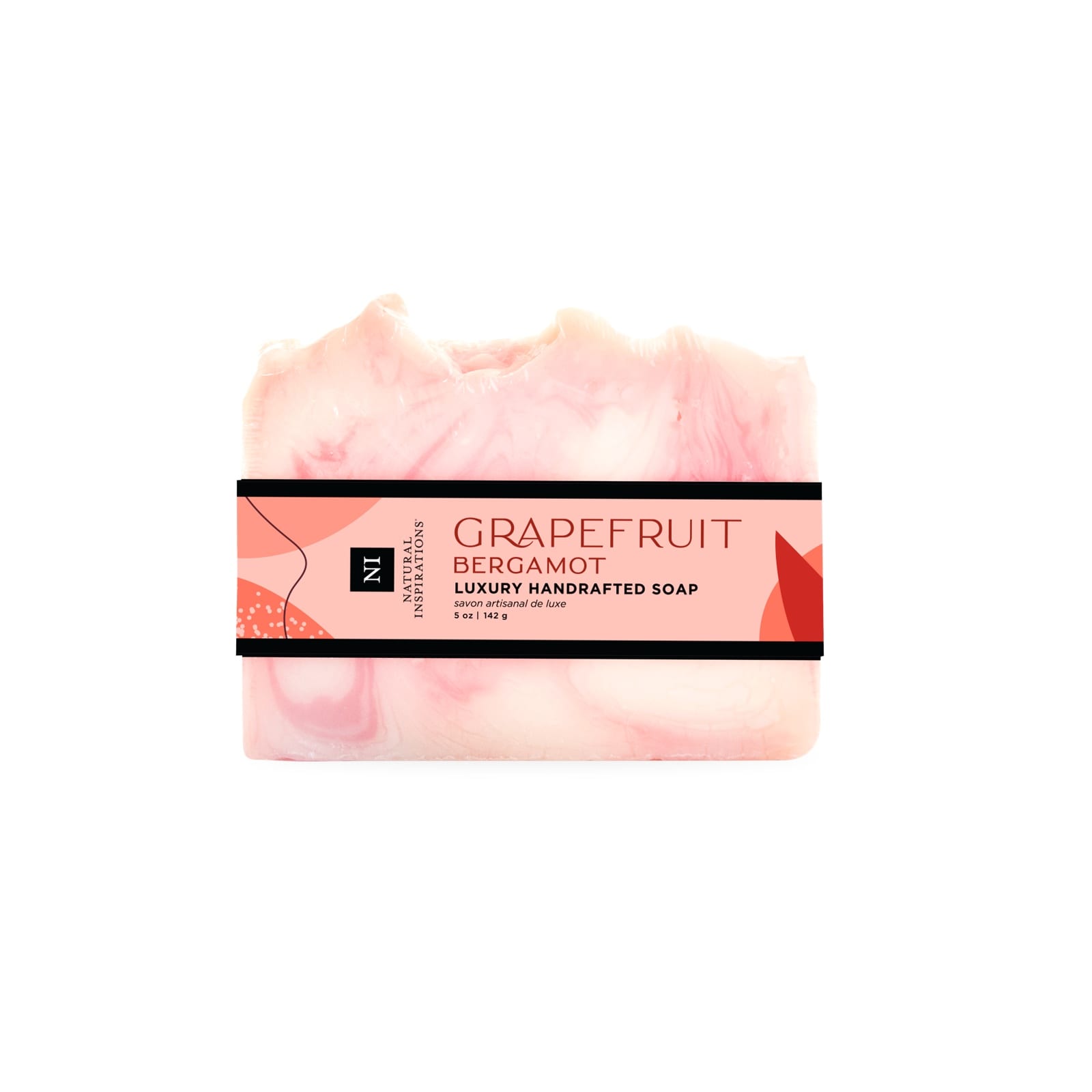Grapefruit Bergamot Handcrafted Soap — front