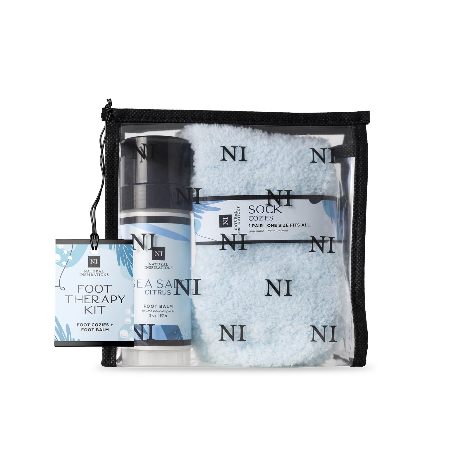 Sea Salt Citrus Foot Therapy Kit — front