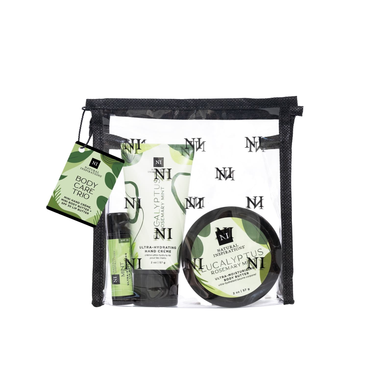 Eucalyptus Rosemary Mint Body Care Travel Trio