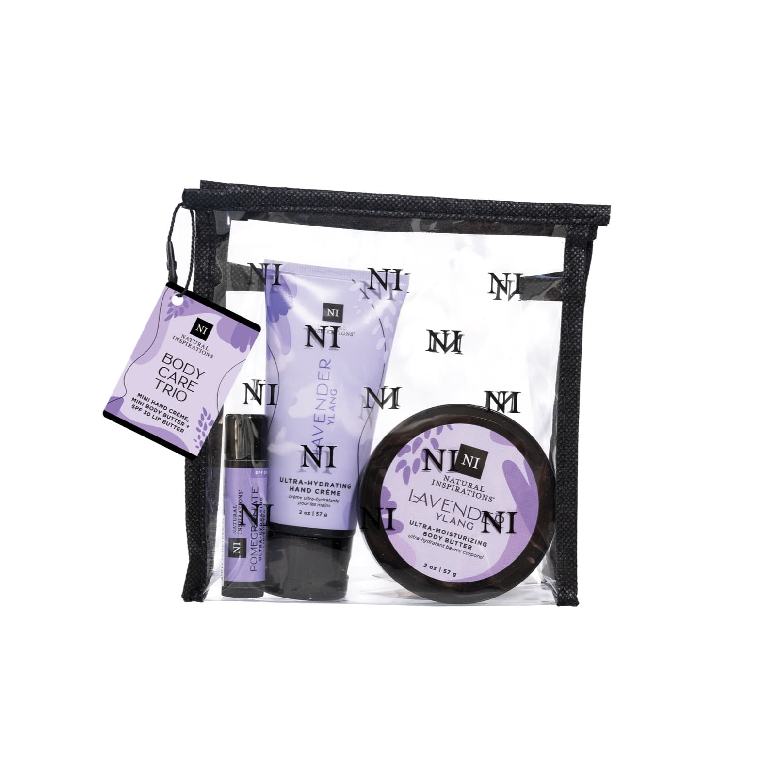 Lavender Ylang Body Care Travel Trio