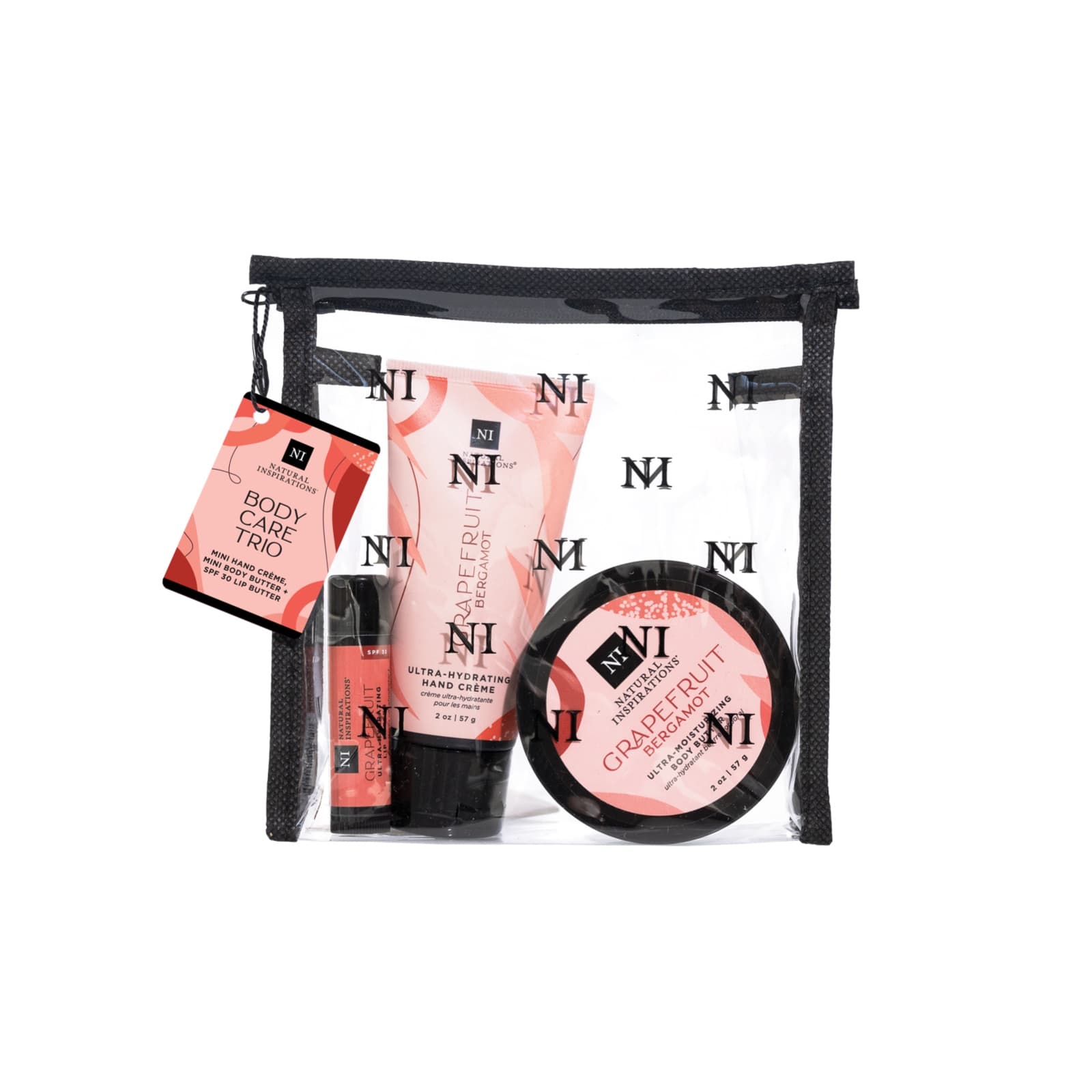 Grapefruit Bergamot Body Care Travel Trio